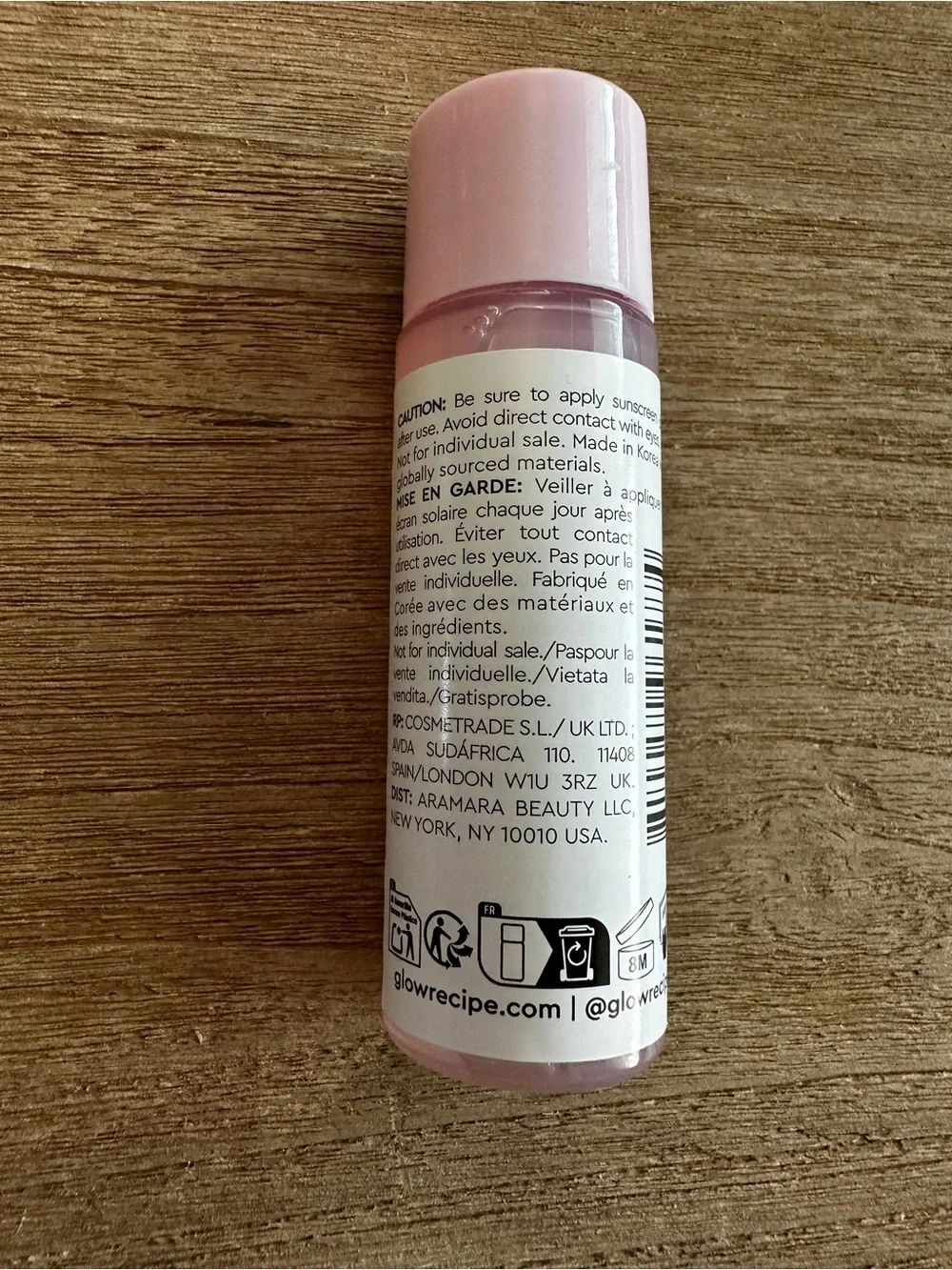 GLOW RECIPE WATERMELON TONER TRAVEL SIZE